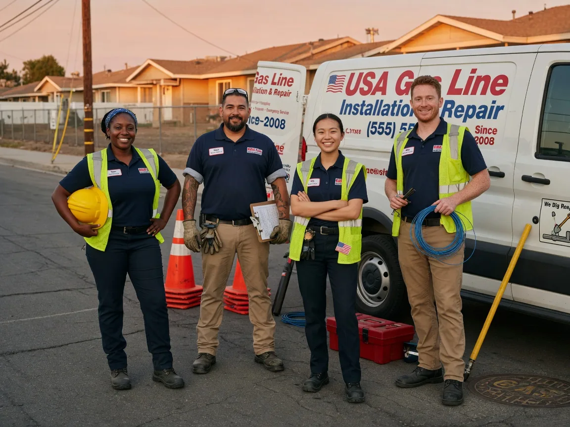 Gas Line Installation company in Calhoun City, MS